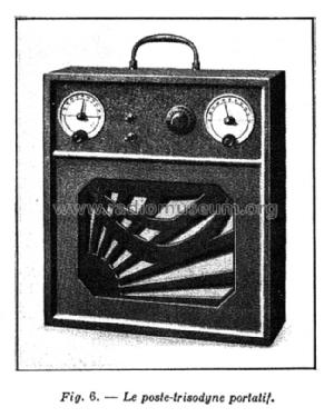 Trisodyne IV Valise ; Péricaud, G. et A. P (ID = 2356005) Radio