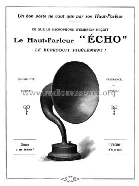 Écho ; Péricaud, G. et A. P (ID = 2067689) Speaker-P