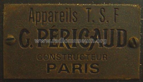 Récepteur à galène 1915; Péricaud, G. et A. P (ID = 2145499) Crystal