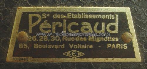 Récepteur à galène ; Péricaud, G. et A. P (ID = 2121606) Crystal