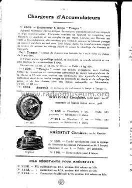 Rhéostat circulaire 183; Péricaud, G. et A. P (ID = 2153313) Equipment