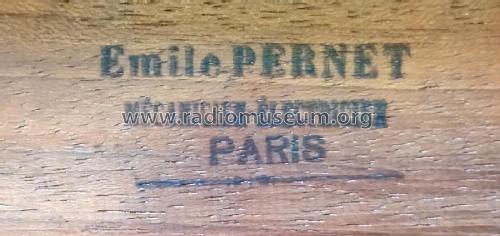 Bouteilles de Leyde Condensateur; Pernet, Emile; Paris (ID = 2439970) Radio part