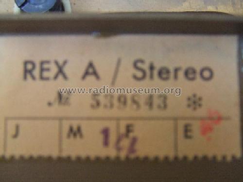 Rex A/Stereo; Perpetuum-Ebner PE; (ID = 502556) Enrég.-R