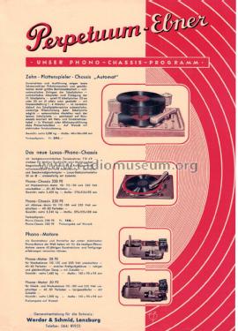 238 PE; Perpetuum-Ebner PE; (ID = 2712488) Sonido-V