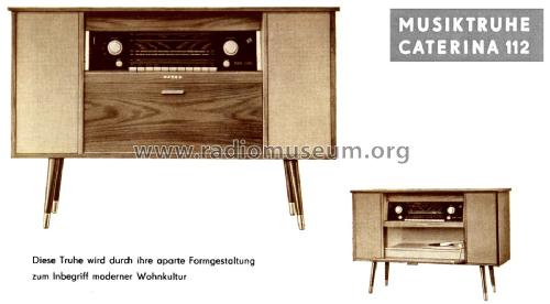 Musiktruhe Caterina 112 Ch=Oberon Stereo; Peter, August, (ID = 2045132) Radio