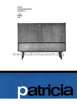 Musiktruhe Patricia ; Peter, August, (ID = 2045119) Radio