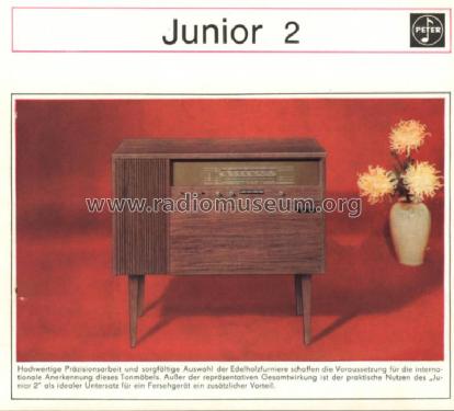 Junior 2; Peter, August, (ID = 71550) Radio