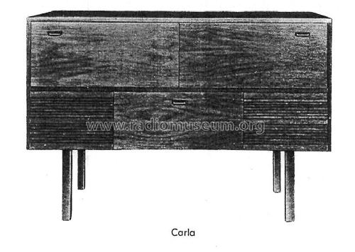 Musiktruhe Carla; Peter, August, (ID = 1679092) Radio