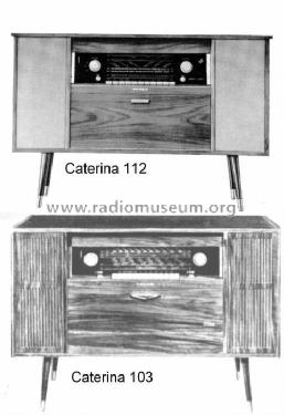 Musiktruhe Caterina 112 Ch=Oberon Stereo; Peter, August, (ID = 87897) Radio