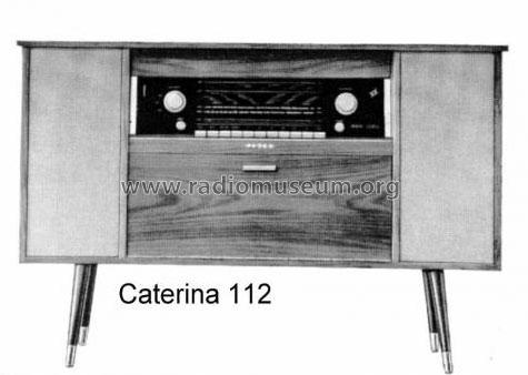Musiktruhe Caterina 112 Ch=Oberon Stereo; Peter, August, (ID = 1052850) Radio