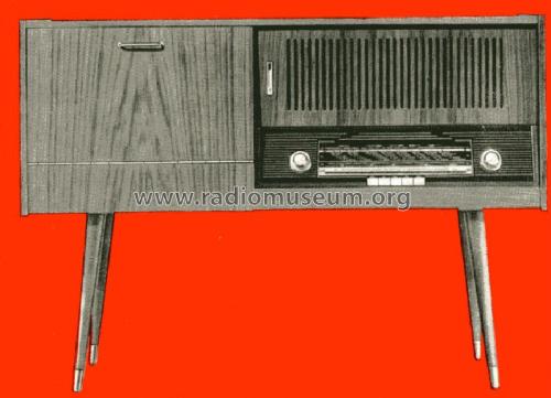 Radio-Phono Console ; Peter, August, (ID = 87801) Radio