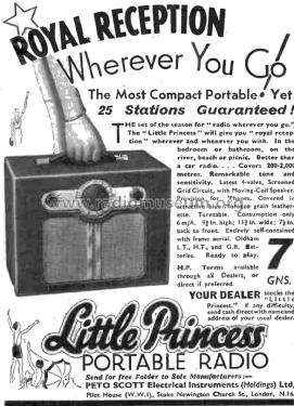 Little Princess ; Peto Scott Co. Ltd. (ID = 3012089) Radio