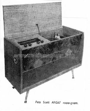 Radiogram ARG67; Peto Scott Co. Ltd. (ID = 1766838) Radio