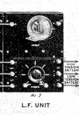 L.F. Amplifier Unit No. 5; Peto Scott Co. Ltd. (ID = 1071385) Verst/Mix