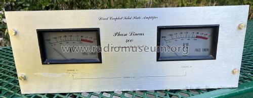 Direct Coupled Solid State Amplifier 400; Phase Linear; (ID = 3005810) Ampl/Mixer