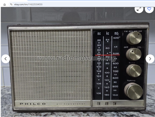 T909-GR; Philco Italiana, (ID = 3098344) Radio