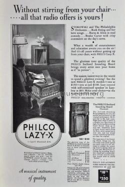 14X ; Philco, Philadelphia (ID = 1958443) Radio