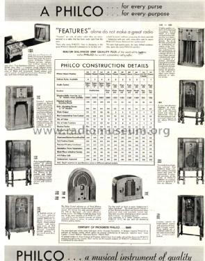 14X ; Philco, Philadelphia (ID = 1518137) Radio