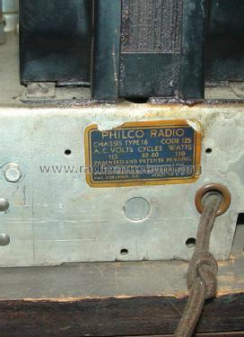 16X ; Philco, Philadelphia (ID = 1382992) Radio