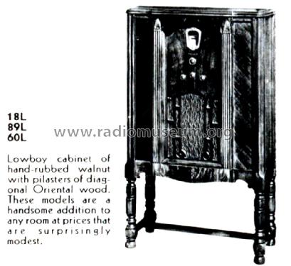 18L ; Philco, Philadelphia (ID = 1518190) Radio