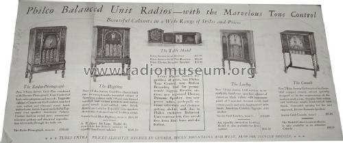 296 Radio-Phonograph; Philco, Philadelphia (ID = 1727021) Radio