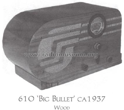 37-610T Big Bullet ; Philco, Philadelphia (ID = 1523755) Radio