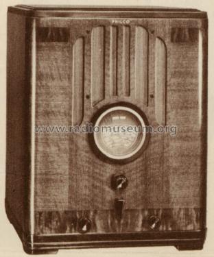 37-670B ; Philco, Philadelphia (ID = 1450376) Radio