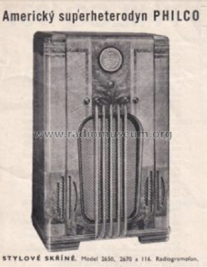 38-2650X ; Philco, Philadelphia (ID = 2979898) Radio