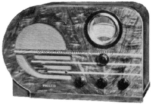 38-38T ; Philco, Philadelphia (ID = 705039) Radio