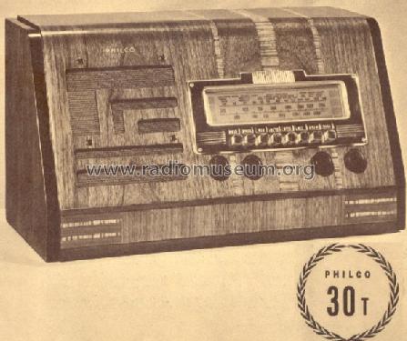 39-30T ; Philco, Philadelphia (ID = 195488) Radio