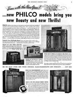 40-145T ; Philco, Philadelphia (ID = 1606106) Radio