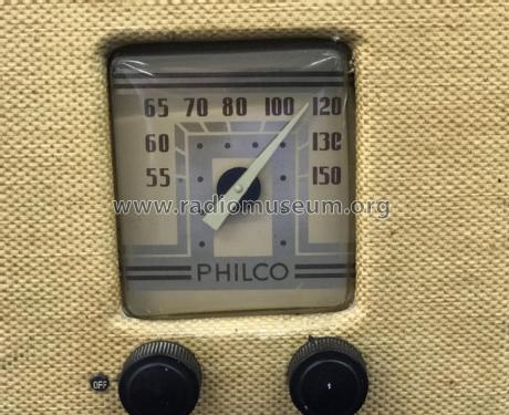 40-81T Code 122; Philco, Philadelphia (ID = 2627504) Radio