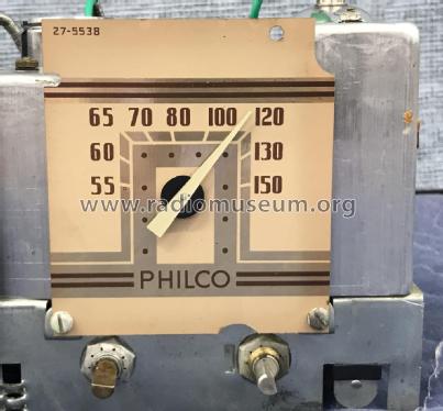 40-81T Code 122; Philco, Philadelphia (ID = 2627510) Radio