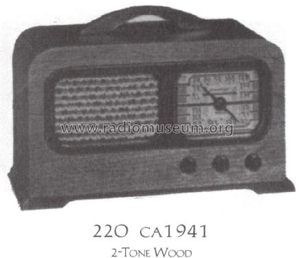 41-220C ; Philco, Philadelphia (ID = 1524086) Radio