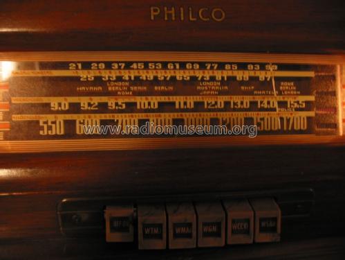 42-350 Code 121; Philco, Philadelphia (ID = 776506) Radio