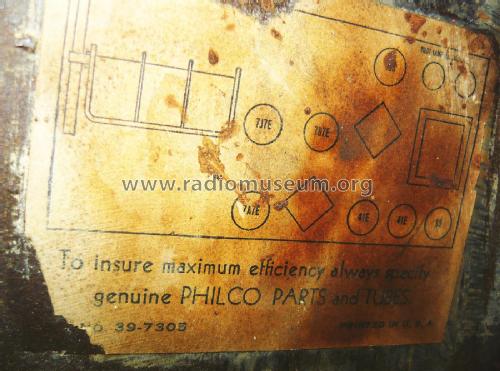 Philco Tropic 42-730T; Philco, Philadelphia (ID = 1810254) Radio