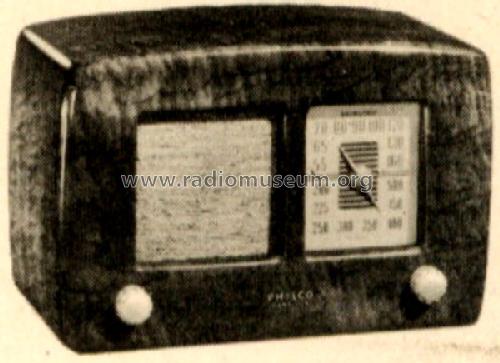 46-201 ; Philco, Philadelphia (ID = 1375723) Radio