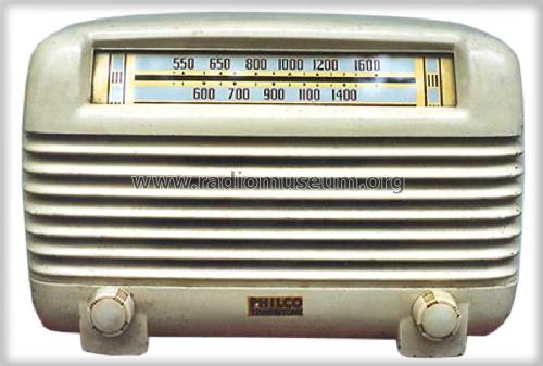 46-250-I Transitone Code 121; Philco, Philadelphia (ID = 242064) Radio