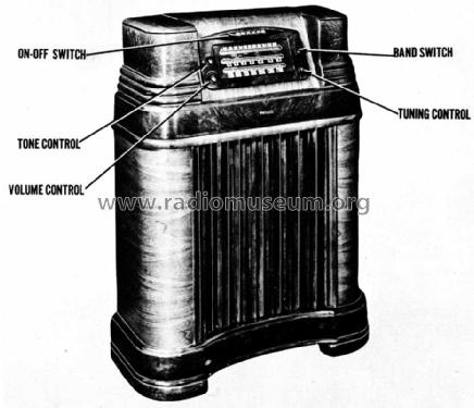 46-480 Code 121 ; Philco, Philadelphia (ID = 836019) Radio