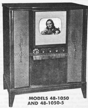 48-1050-5 codes 121 and 125; Philco, Philadelphia (ID = 737172) Television