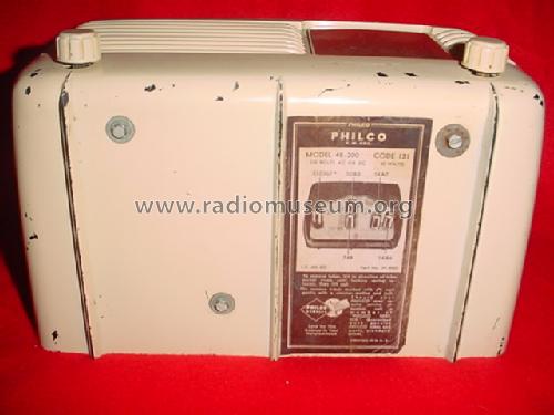 48-200 Transitone; Philco, Philadelphia (ID = 104612) Radio