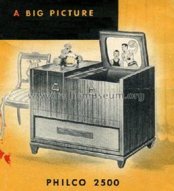 48-2500 ; Philco, Philadelphia (ID = 422777) Television