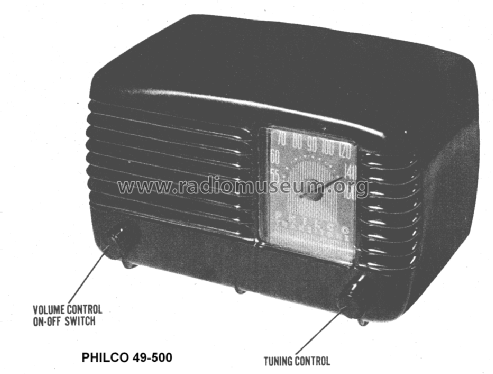 49-500 Transitone; Philco, Philadelphia (ID = 1417606) Radio