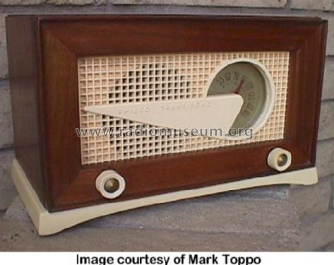 Transitone 'Flying Wedge' 49-506; Philco, Philadelphia (ID = 51147) Radio