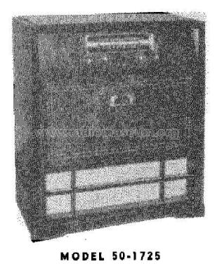 50-1725 ; Philco, Philadelphia (ID = 272307) Radio