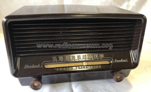 50-522 Transitone; Philco, Philadelphia (ID = 2668408) Radio