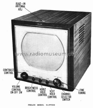 51-PT1208 ; Philco, Philadelphia (ID = 2934888) Television