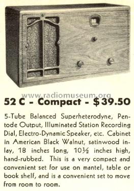 52C ; Philco, Philadelphia (ID = 1516481) Radio