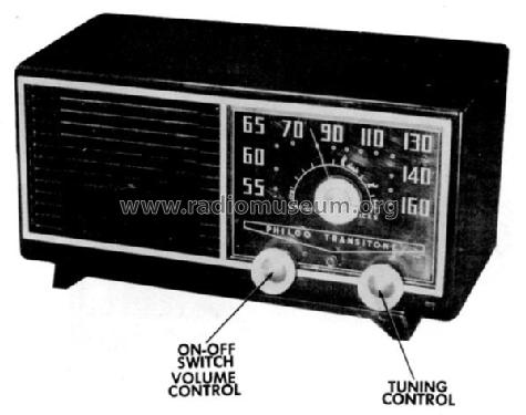 53-562 ; Philco, Philadelphia (ID = 710835) Radio