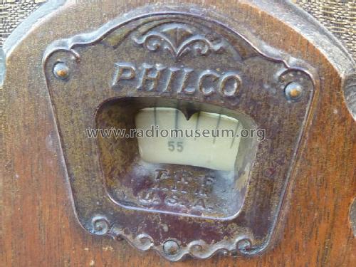 55E Baby Grand ; Philco, Philadelphia (ID = 2750304) Radio